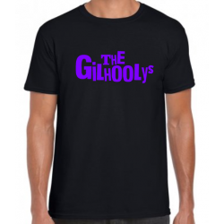 The Gilhoolys Purple Text Logo Standard fit T-shirt